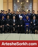10 سکه بهار آزادی پاداش رئیس جمهور به بازیکنان
