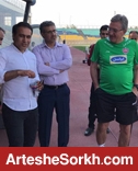 برخورد گرم برانکو و بازیکنان با مهدوی کیا در تمرین+تصاویر