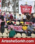 حواشی بازی: کپی برداری تاجیکها از هواداران پرسپولیس