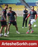 آخرین تمرین پرسپولیس قبل بازی با هوادار برگزار شد
