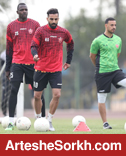 گزارش تمرین: هافبک پرسپولیس بدون مشکل در تمرینات گروهی