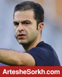 پیام حیدری داور بازی صنعت نفت و پرسپولیس