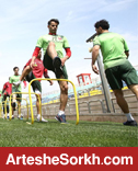 گزارش تمرین: ریکاوری پرسپولیس در روز بازگشت هنانوف