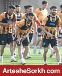 تمرین و ریکاوری پرسپولیس در دو گروه