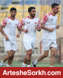 تمرین شاداب پر‌سپولیس بدون مصدوم