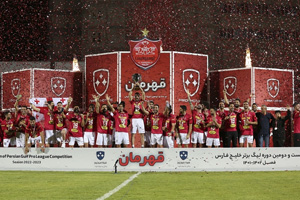مراسم اهدای جام لیگ برتر