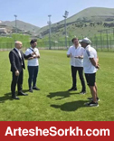 بازدید نمایندگان پرسپولیس از کمپ ارزروم
