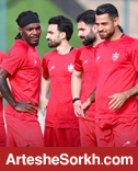 تمرین پرسپولیس با حضور باکیچ برگزار شد