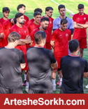 تمرین پرسپولیس با حضور مهمان ویژه