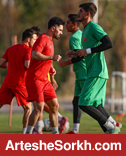 تمرین ریکاوری تیم فوتبال پرسپولیس برگزار شد