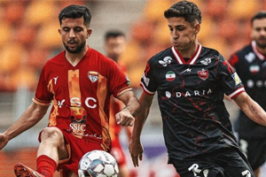 خلاصه بازی فولاد - پرسپولیس